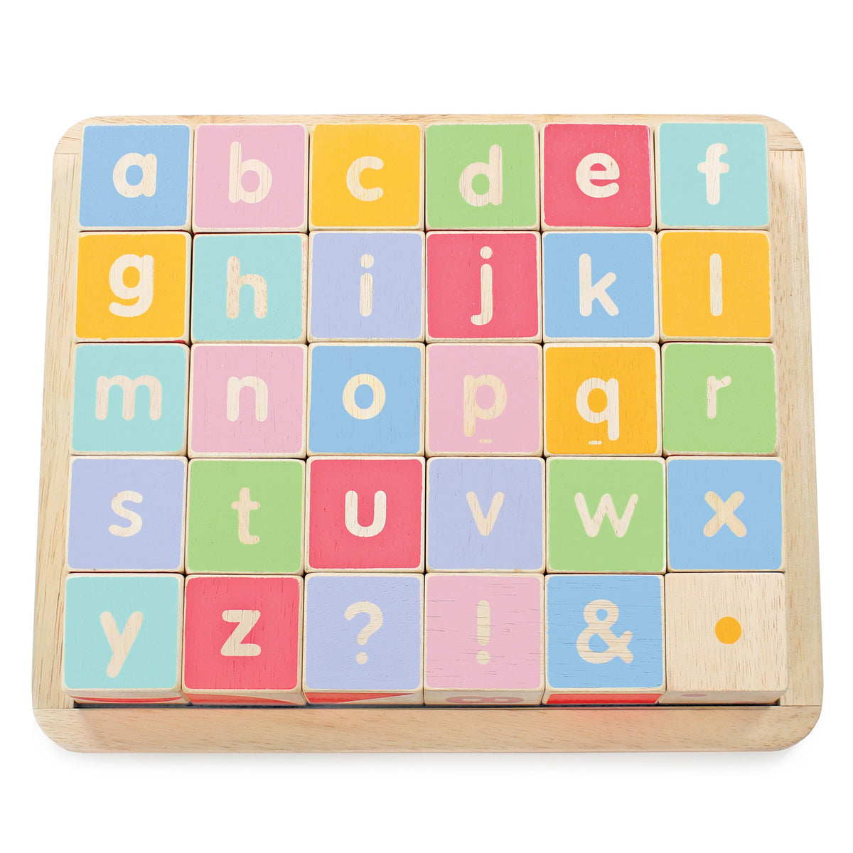 Le toy van abc cheap wooden blocks