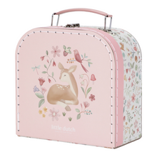 Load image into Gallery viewer, Fairy Garden Tin Tea Set in a Suitcase
