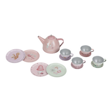 Load image into Gallery viewer, Tin Tea Set - Fairy Garden
