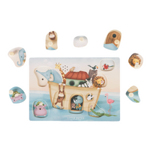 Load image into Gallery viewer, Little Dutch Sound Puzzle - Noah&#39;s Ark
