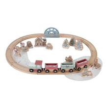 Load image into Gallery viewer, Little Dutch Christmas Wooden Train Track
