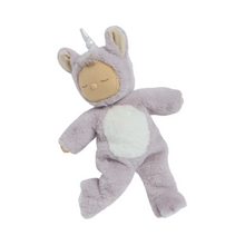 Load image into Gallery viewer, Cozy Dinkum Doll - Unicorn - Sweetpea - Lilac
