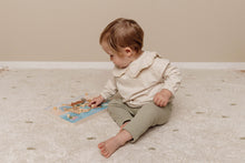 Load image into Gallery viewer, Girl playing with Little Dutch Sound Puzzle - Noah&#39;s Ark
