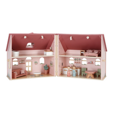 Load image into Gallery viewer, Portable Wooden Doll&#39;s House
