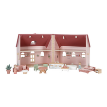 Load image into Gallery viewer, Portable Wooden Doll&#39;s House
