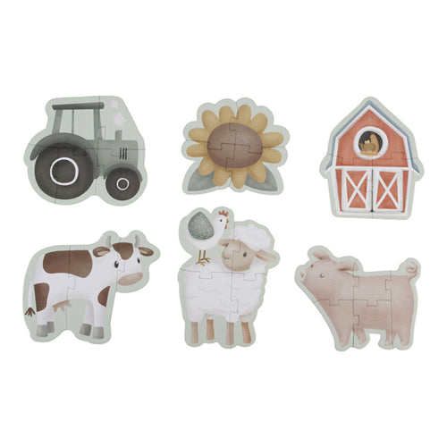 6 in 1 Puzzle - Little Farm