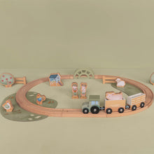 Load image into Gallery viewer, Little Dutch Wooden Train Track - Little Farm
