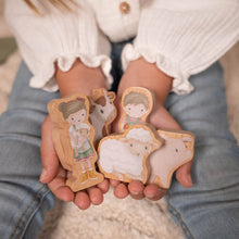 Load image into Gallery viewer, Girl playing with Little Dutch Wooden Train Track - Little Farm
