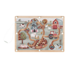 Load image into Gallery viewer, Little Dutch Little Farm Magnetic Maze
