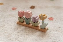 Load image into Gallery viewer, Little Dutch Fairy Garden Flowers Stacking Puzzle
