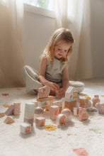 Load image into Gallery viewer, Girl playing with Building Blocks - Fairy Garden
