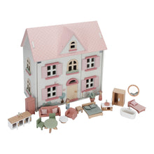 Load image into Gallery viewer, Little Dutch Wooden Dolls House with furniture included 
